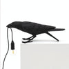 E12 LED Lucky Bird Wall Lamp Table Lamp For Bedroom, Style:Sitting Table Lamp, Plug:EU Plug(Black)