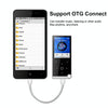 E05 2.4 inch Touch-Button MP4 / MP3 Lossless Music Player, Support E-Book / Alarm Clock / Timer Shutdown, Memory Capacity: 4GB Bluetooth Version(Blue)