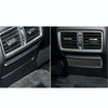 Car Carbon Fiber Rear Seat Ashtray Panel Decorative Sticker for Infiniti Q50 / Q60 2014-2020