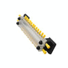 CP-3053 150A 12-48V RV Yacht Double-row 12-way Busbar with 28pcs Terminals(Black)