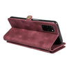 For Samsung Galaxy S20+ Fantasy Multifunctional Zipper Wallet Leather Phone Case(Red)