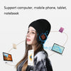 TR Ear-Covered Bluetooth Music Hat 5.0 Binaural Stereo Headphone Cap(Dark Gray)