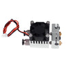 3D Printer Parts E3D V6 Back Screw With Cooling Fan Double-Head Mixed Color Extruded Aluminum Block Kit