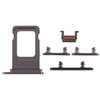 iPhone 11 SIM Tray & Side Key - Black
