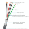2m USB A Male to RJ45 Scanner Serial Data Cable for Symbol LS2208 / 2208AP / LS4278(Grey)