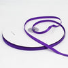 High Density Polyester Hand Woven Ribbon, Size: 91m x 0.6cm(Dark Purple)