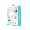 QC-04 QC3.0 + 3 x USB2.0 Multi-ports Charger with 3A USB to 8 Pin Data Cable, EU Plug(Black)