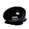 Ceramic Dog Bowl & Non-Slip Mat, Black, 150ml