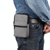 Denim Casual Waist Bag Crossbody Shoulder Bag(Grey)