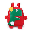 Children Backpack Kindergarten Anti-Lost School Bag(Red)