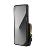 For Samsung Galaxy Z Flip6 AwQuer Crossbody Zipper Wallet Bag Litchi Leather Phone Case(Black)