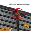 For 2024 Tesla Model 3 Air Inlet Insect Screen Protective Cover(Black)