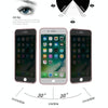 0.4mm 9H Surface Hardness 180 Degree Privacy Anti Glare Screen Protector for iPhone 7 Plus / 8 Plus