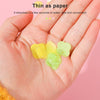 10pcs Disposable Portable Travel Tube Shape Boxed Confetti Soap Mini Soap Plate(Words Series)