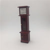 1:12 Mini House Toy Simulation Mahogany Vintage Clock