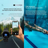 GW69 Plus Smart Watch, Support BT Call / Heart Rate / Blood Pressure / Blood Oxygen(Black + Leather Strap Black)