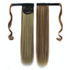 18H613# Invisible Seamless Bandage-style  Wig Long Straight Hair Wig Ponytail