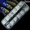 2 PCS Nail Art Butterfly Laser Symphony Sequins, Specification:22
