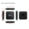 H50 Mini 4K Smart Network TV Box, Android 10.0, RK3318 Quad Core, 2GB+8GB, AU Plug