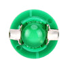 10 PCS 0.4W B8.5 Wedge Instrument Panel COB LED Light Dashboard Gauge Cluster Indicator Lamp Bulb (Green Light)
