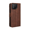For Asus ROG Phone 8 Pro Skin Feel Calf Texture Card Slots Leather Phone Case(Brown)