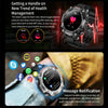 T96 1.52 inch Amoled Screen 2 in 1 Bluetooth Earphone Smart Watch(Silver)