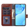 For alcatel  Axel/Lumos Zipper Bag Leather Phone Case(Rose Gold)