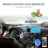 Bluetooth FM Transmitter Wireless In-Car Radio Adapter Music Player Hands-Free Calling Car Kit, Dual USB Charger, Support Bluetooth / Micro SD Card / TF Card / USB Disk