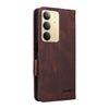 For Realme C75 4G Magnetic Clasp Leather Phone Case(Brown)