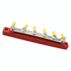 CP-3123 RV Yacht 150A High Current Single-row 4-way Busbar with 6pcs Terminals