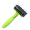 Pet Hair Removal Comb - Dog & Cat Grooming Brush - Self Cleaning