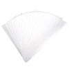 2 Sets CPE Matte Self -Sealed Bag Data Cable Phone Case Packaging Bag, Size:20x33cm