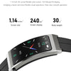 K13S 1.14 inch TFT Screen Slub Steel Strap Smart Calling Bracelet Supports Sleep Management/Blood Oxygen Monitoring(Tarnish)