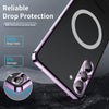 For Samsung Galaxy S25 5G MagSafe Magnetic Frosted Metal Phone Case(Purple)