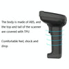 Deli 14952 Supermarket Cashier One-Dimensional QR Code Scanning Gun, Model: Black Wired