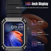 HAMTOD NX3 Pro 1.83 inch Rugged Smart Watch, Support Bluetooth Call / Sleep / Heart Rate / Blood Oxygen / Blood Pressure Monitoring(Black)