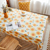Rural Farm PVC Paper Waterproof Oil Wash Desktop Table Cloth, Size: 120x170cm(Sunflower)
