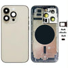 iPhone 14 Pro Back Cover Gold - CE EU Version w/ Side Keys & Card Tray