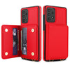 For Samsung Galaxy Note20 Ultra Crossbody Dual-buckle Wallet RFID Back Leather Phone Case(Red)