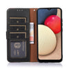 For Alcatel 1B 2022 KHAZNEH Litchi Texture Leather RFID Phone Case(Black)