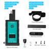 WUPP ZH-1422B1 DC12-24V Motorcycle Square Single USB + PD Fast Charging Charger with Switch + Voltmeter + Integrated SAE Socket