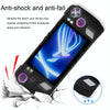 For ASUS ROG Ally Game Console Silicone Protective Cover + Button Cap Set Pocket Gaming Accessories(Black)