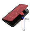 For Samsung Galaxy A56 5G Side Buckle Double Fold Hand Strap Leather Phone Case(Red)
