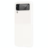 For Samsung Galaxy Z Flip3 5G Plain Texture Phone Case(White)