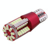 2 PCS T10 5W 285LM Ice Blue Light 57 SMD 4014 LED Error-Free Canbus Car Clearance Lights Lamp, DC 12V