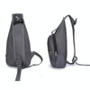 WEIKANI Single Shoulder Diagonal Mini Chest Bag Outdoor Sports Bag(Black)