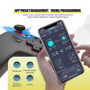 SW561 Computer Wireless Luminous Handle For Nintendo Switch / Switch OLED / Switch Lite / Steam, Color: Full Transparent With Lamp