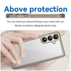 For Samsung Galaxy S25+ 5G Colorful Series Acrylic Hybrid TPU Phone Case(Transparent Grey)