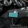 DE RAN FU Car Phone Storage Box Self-adhesive Rolling Pyebata Storage Bag(Blue)