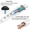 Yesido CA26 2.4A USB to 8 Pin Charging Cable, Length: 1m(Black)